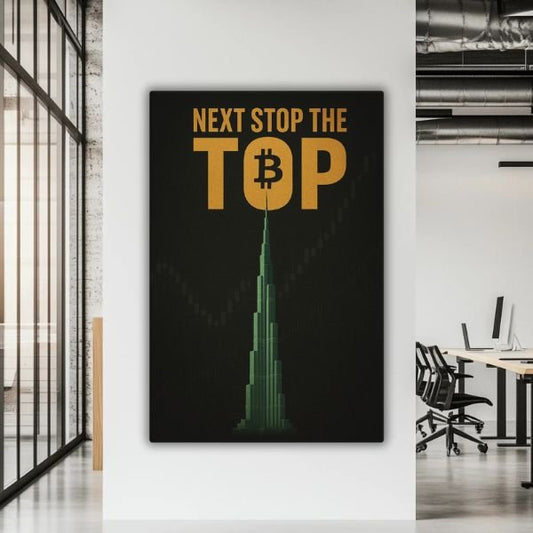 Next Stop The Top - Ambitioncanvas.com