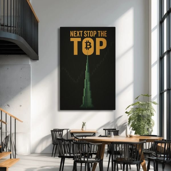 Next Stop The Top - Ambitioncanvas.com