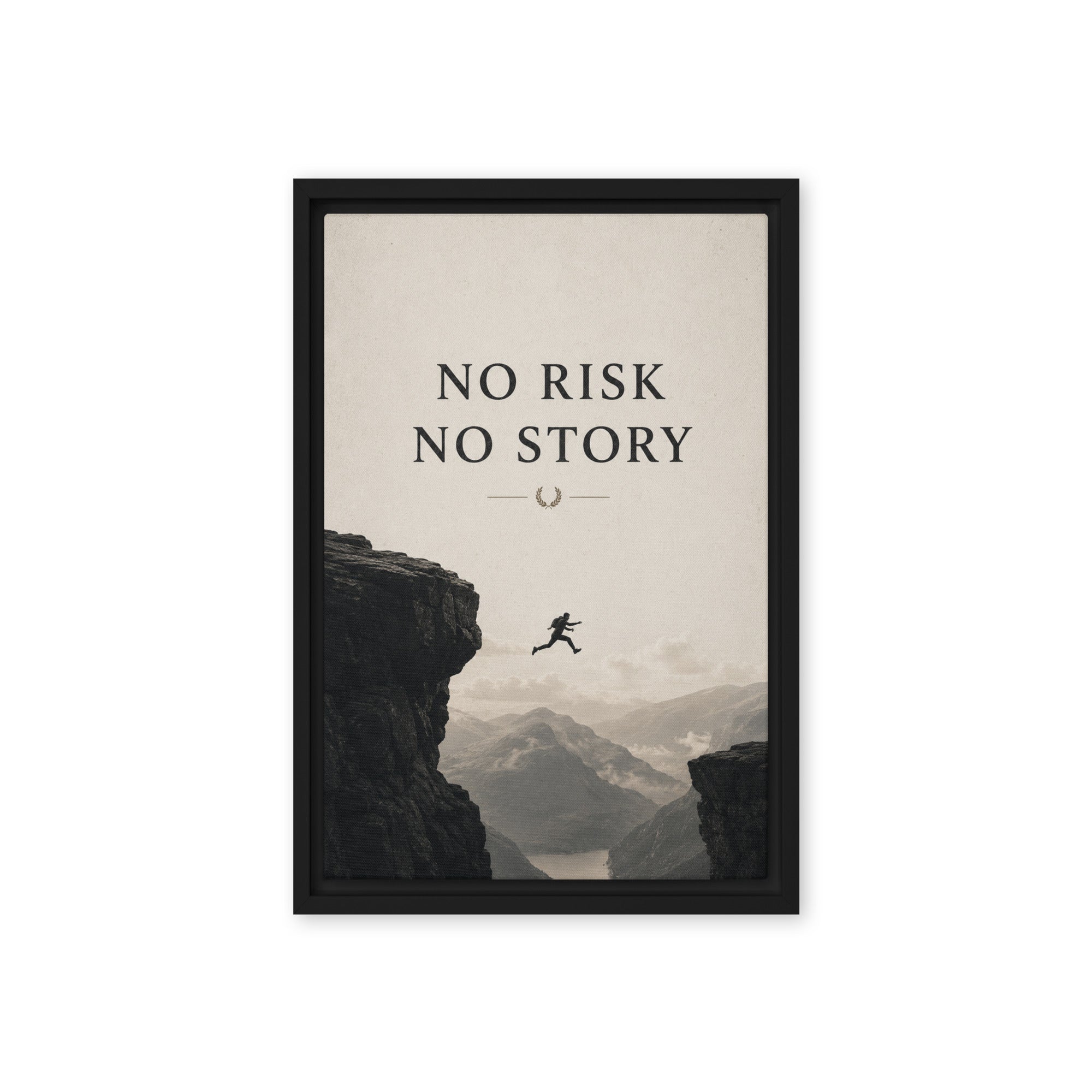 No Risk No Story - Ambitioncanvas.com