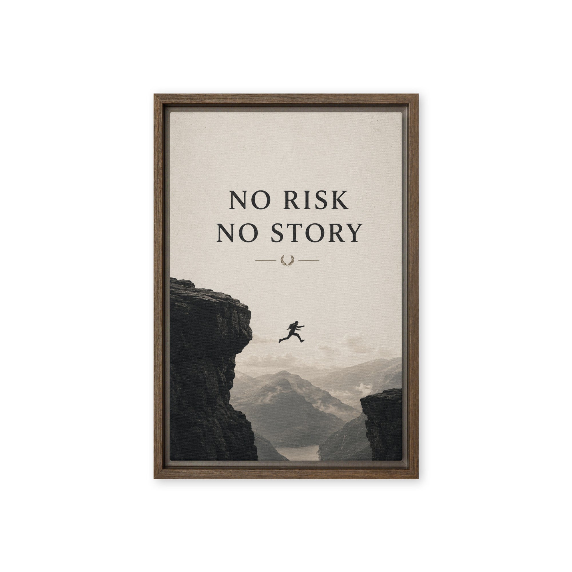 No Risk No Story - Ambitioncanvas.com