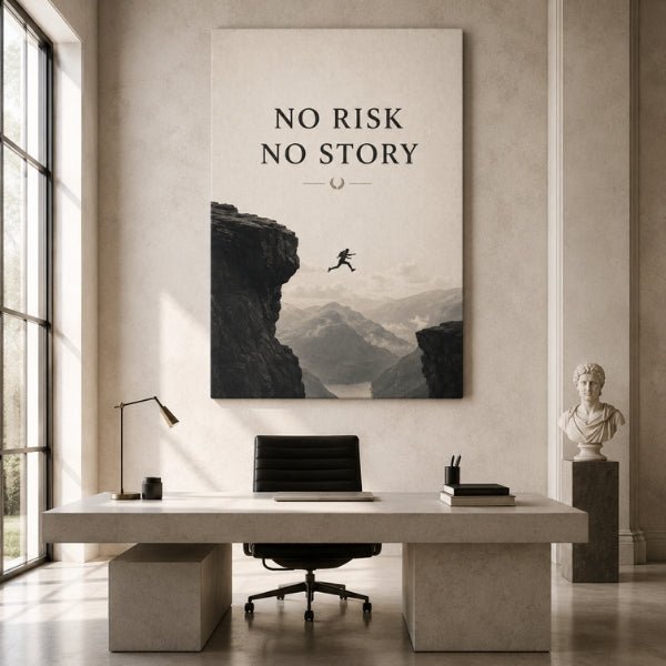 No Risk No Story - Ambitioncanvas.com