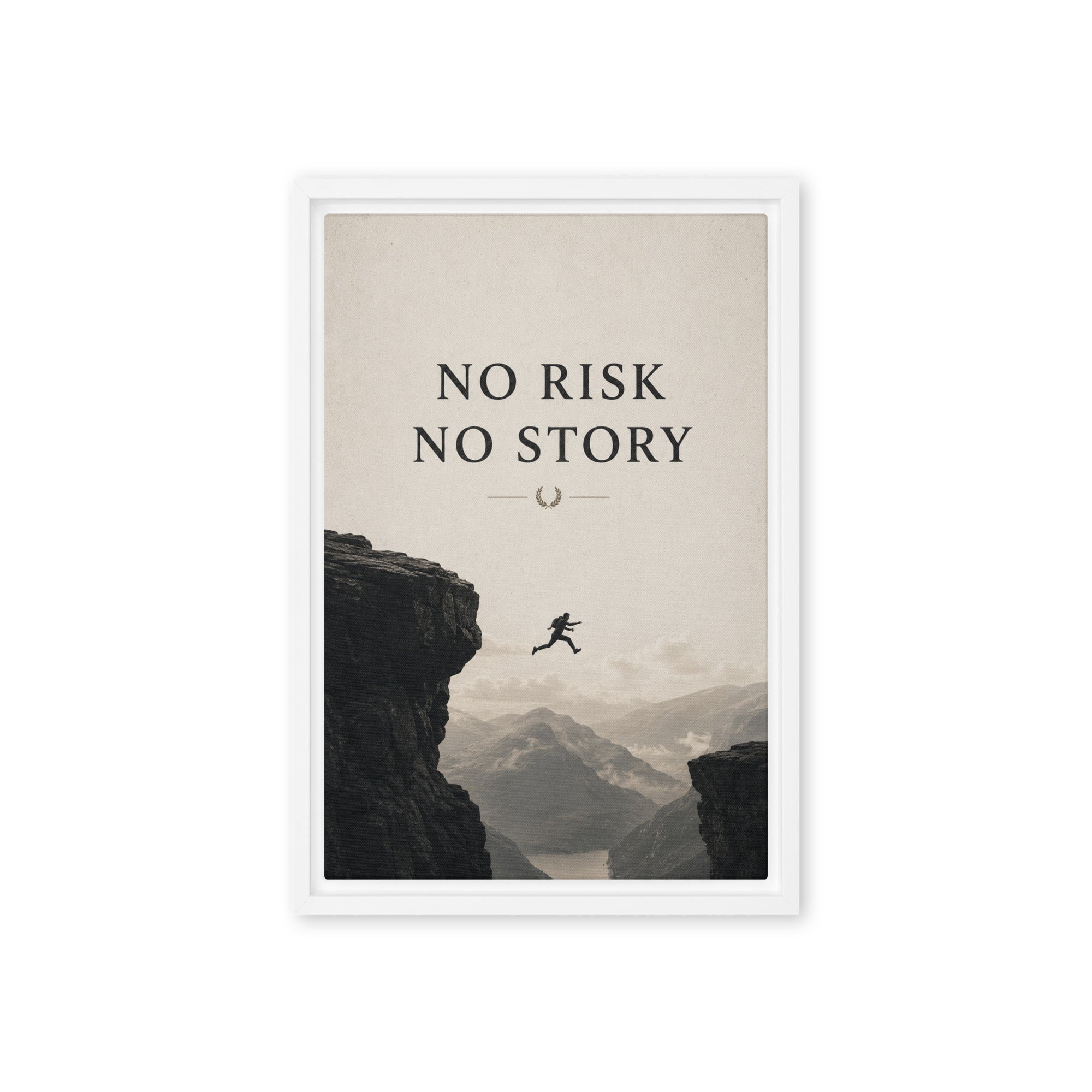 No Risk No Story - Ambitioncanvas.com