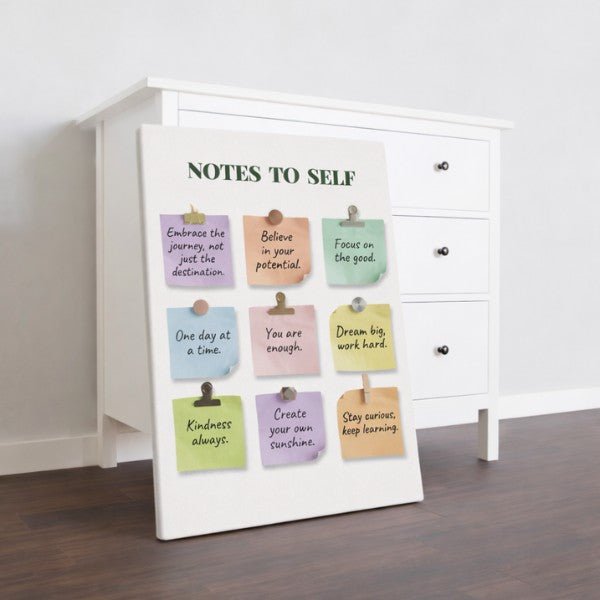 Notes To Self - Ambitioncanvas.com