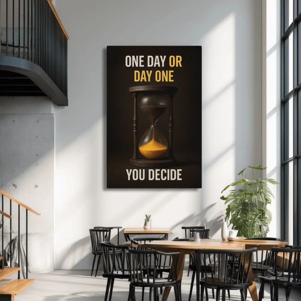 One Day or Day One - Ambitioncanvas.com