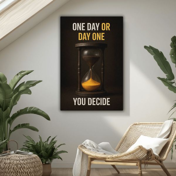 One Day or Day One - Ambitioncanvas.com