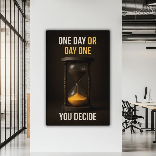 One Day or Day One - Ambitioncanvas.com