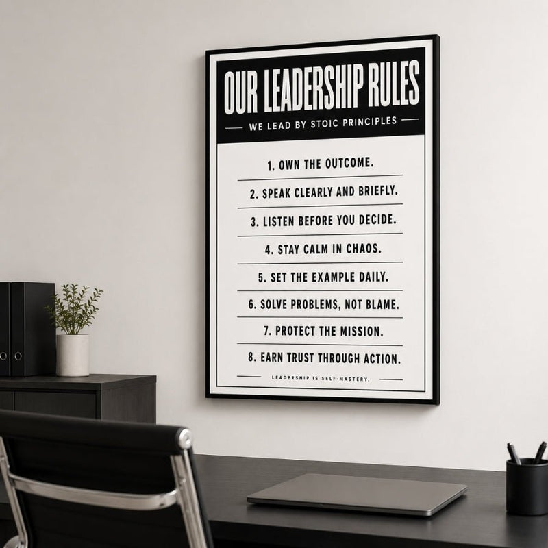 Our Leadership Rules - Ambitioncanvas.com