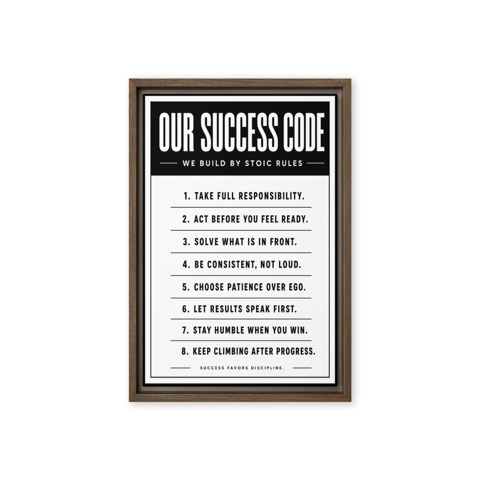 Our Success Code - Ambitioncanvas.com