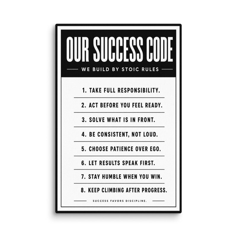Our Success Code - Ambitioncanvas.com