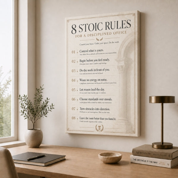 8 Stoic Rules For Disciplined Office