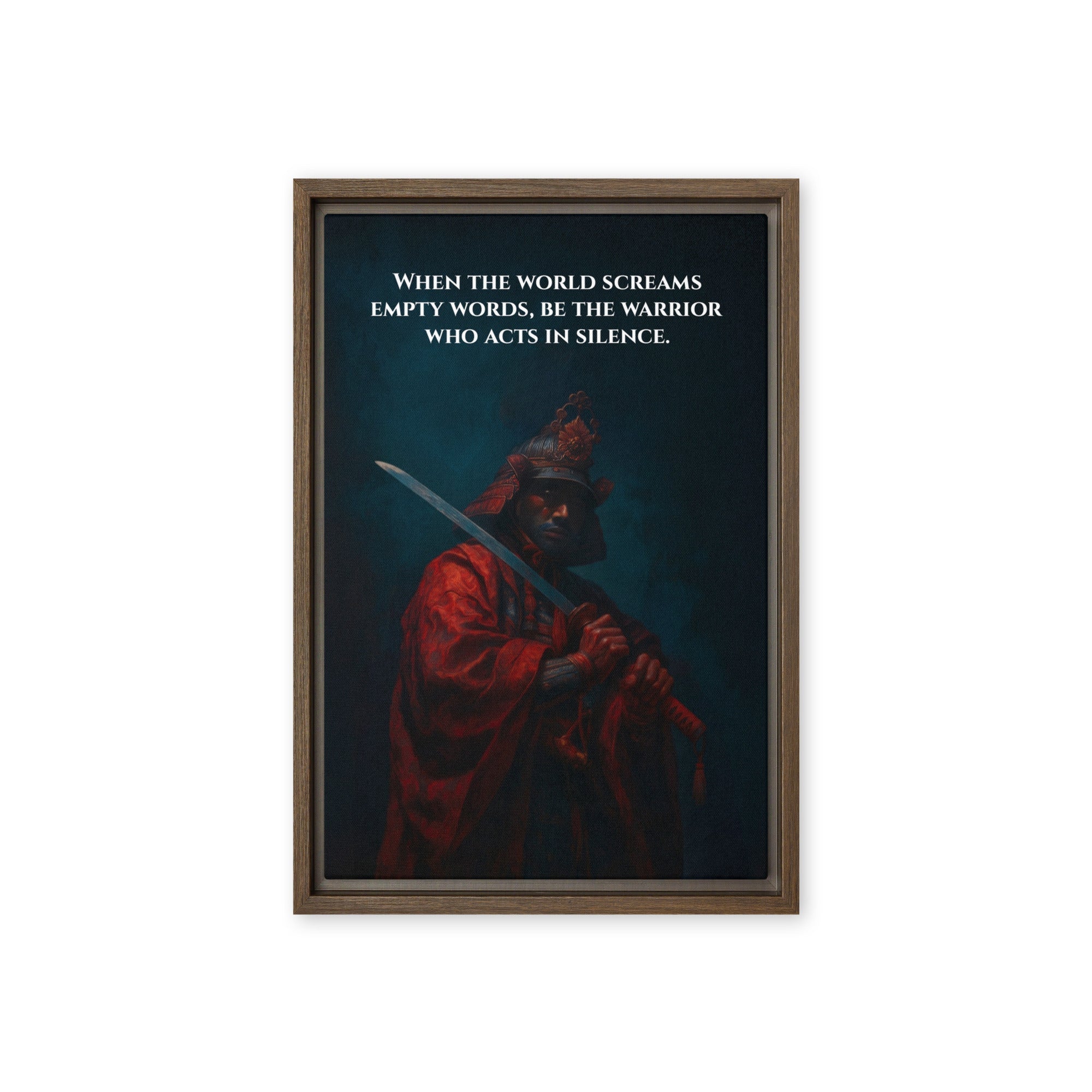 Silence Is Strategy - Ambitioncanvas.com