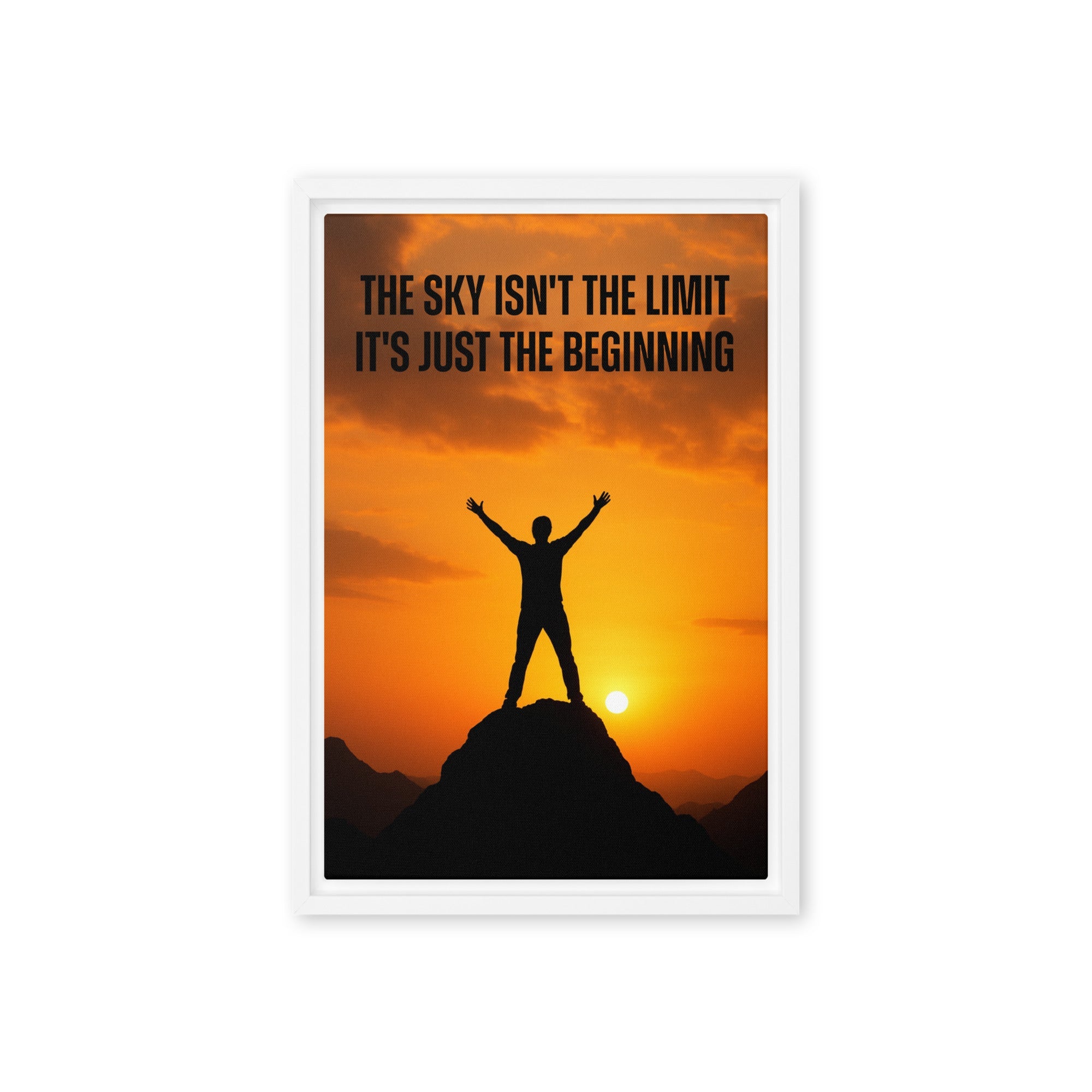 Sky Isn´t the Limit. - Ambitioncanvas.com