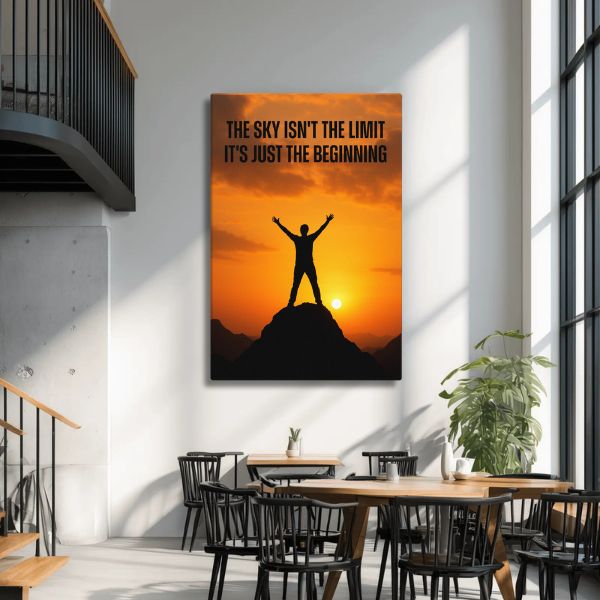 Sky Isn´t the Limit. - Ambitioncanvas.com