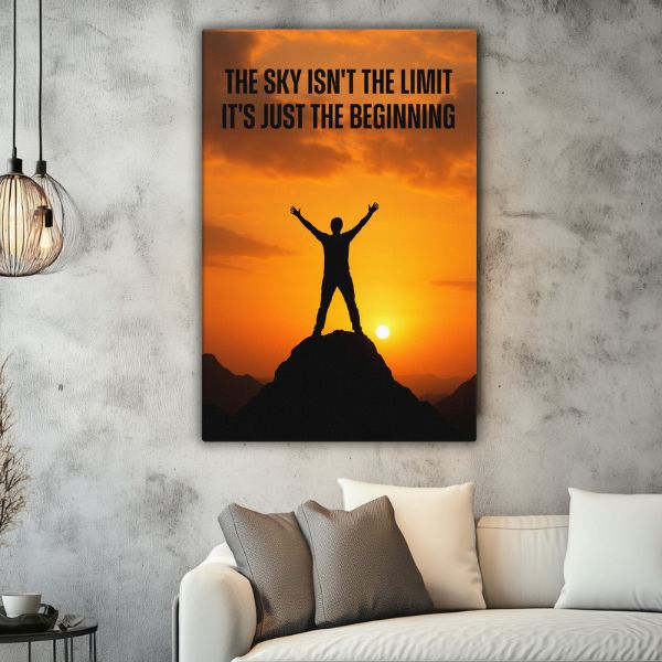 Sky Isn´t the Limit. - Ambitioncanvas.com