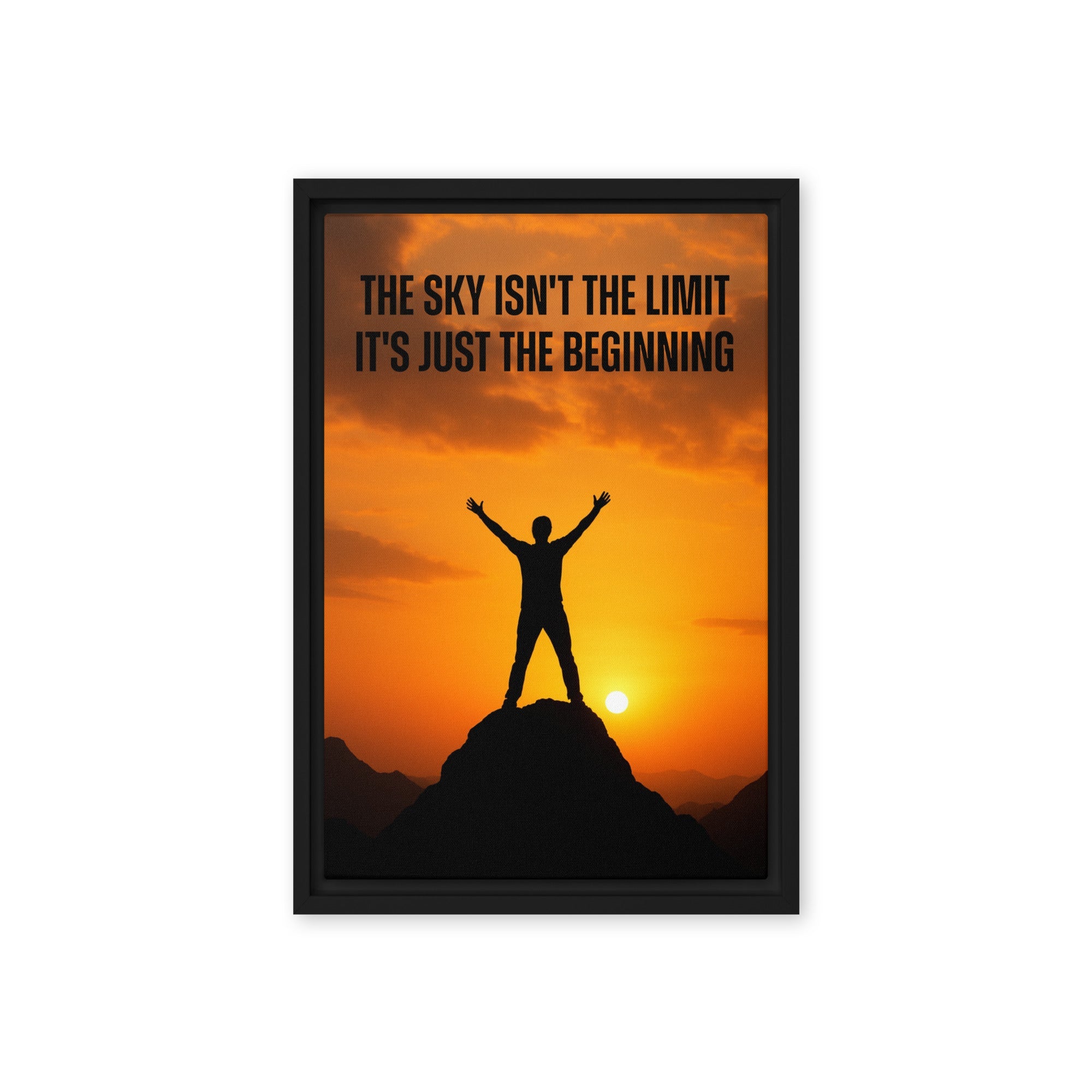 Sky Isn´t the Limit. - Ambitioncanvas.com