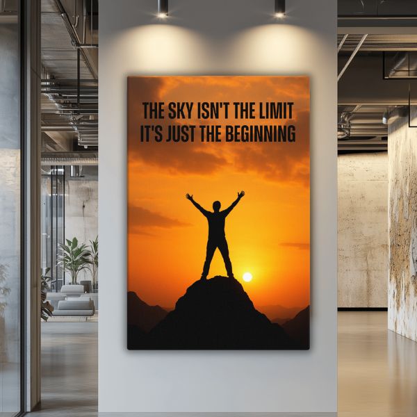 Sky Isn´t the Limit. - Ambitioncanvas.com