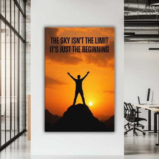 Sky Isn´t the Limit. - Ambitioncanvas.com