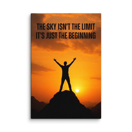 Sky Isn´t the Limit. - Ambitioncanvas.com