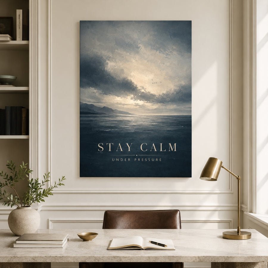 Stay Calm - Ambitioncanvas.com