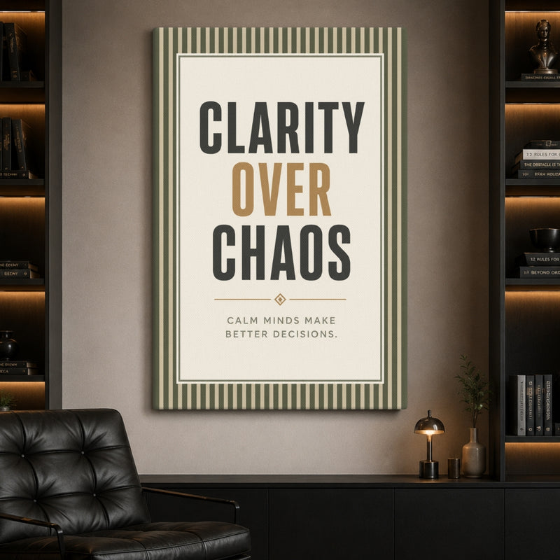 Clarity Over Chaos