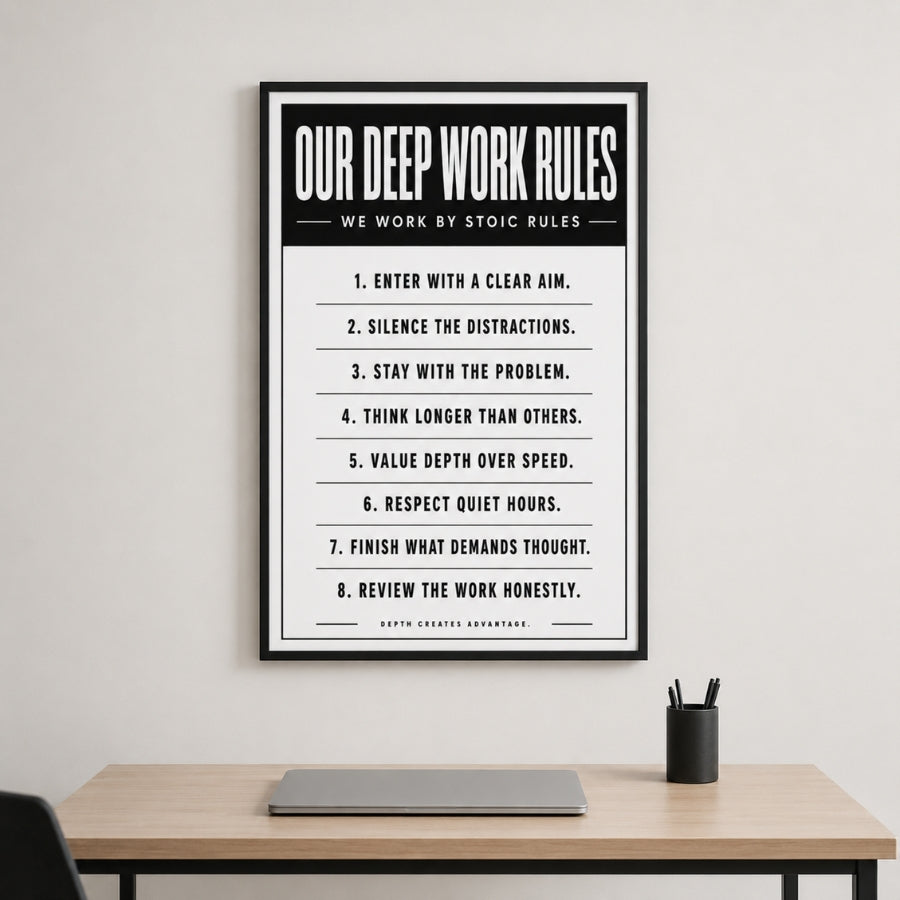 Our Deep Work Rules