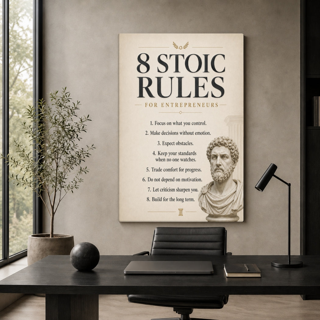 8 Stoic Rules For Entrepreneurs
