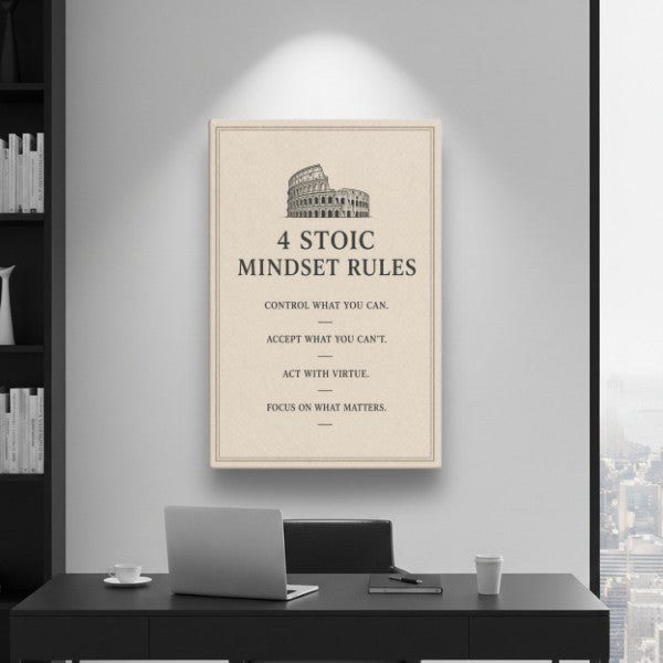 4 Stoic Mindset Rules