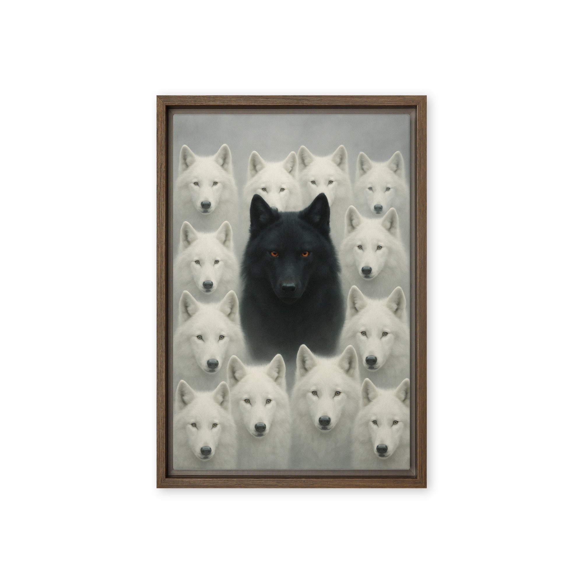 The Black Wolf - Ambitioncanvas.com