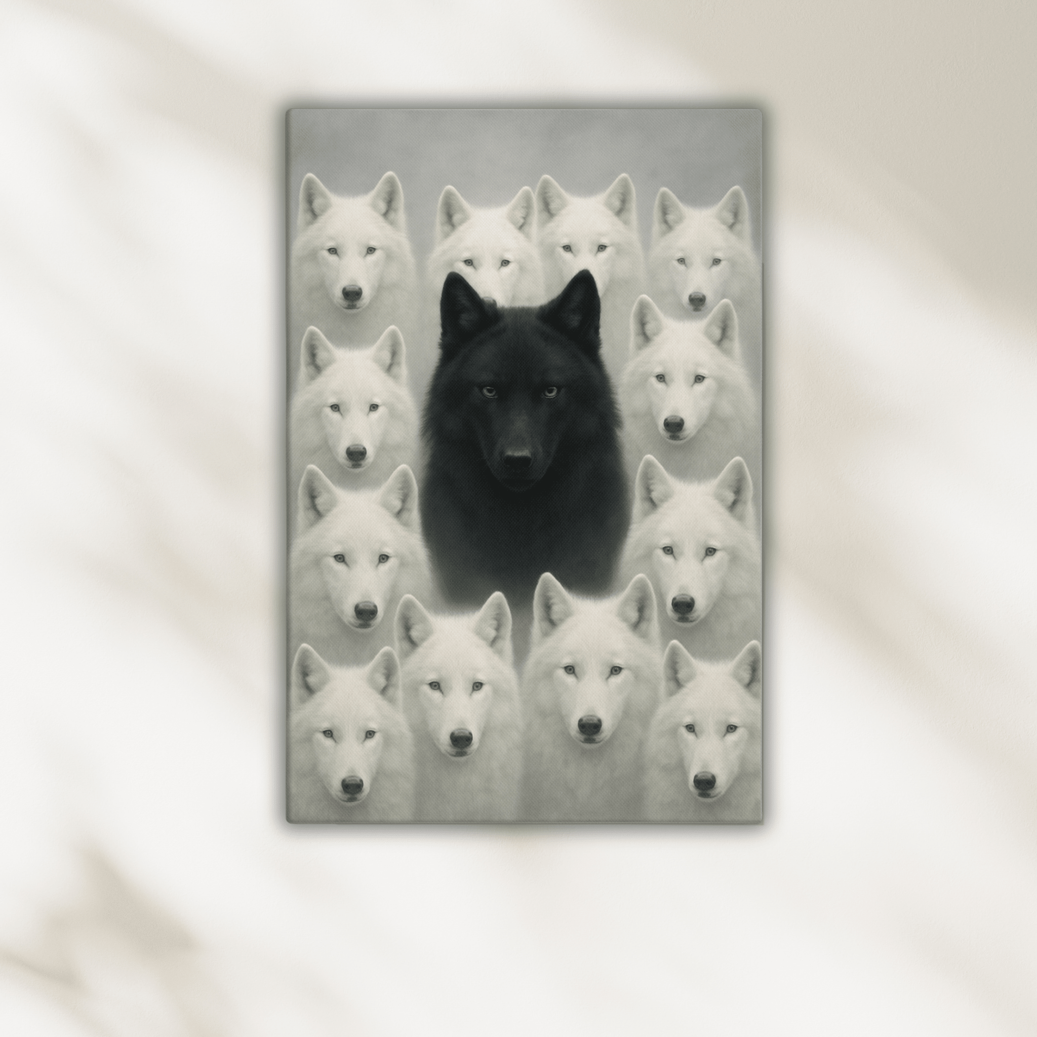 The Black Wolf - Ambitioncanvas.com