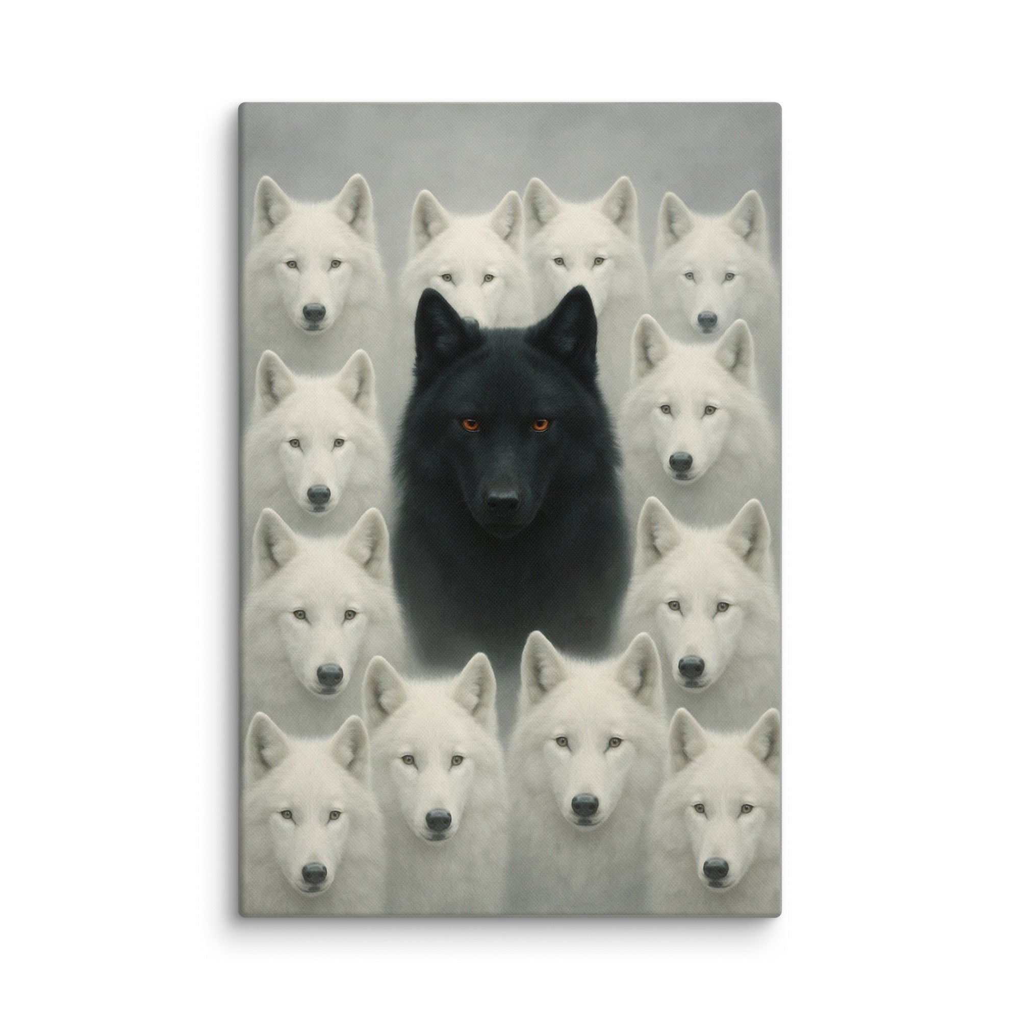 The Black Wolf - Ambitioncanvas.com