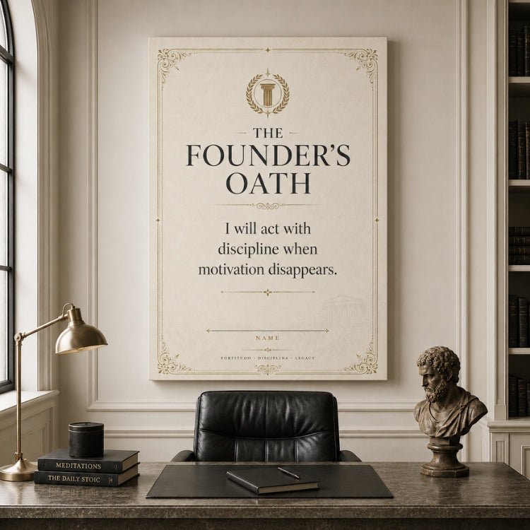 The Founders Oath - Ambitioncanvas.com