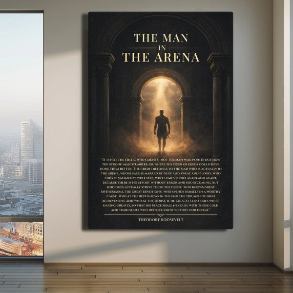 The Man in The Arena