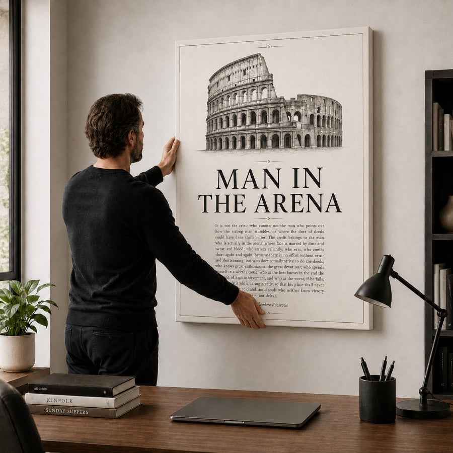 MAN IN THE ARENA